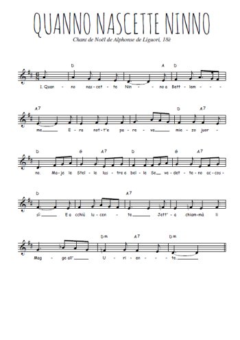 Quanno nascette Ninno